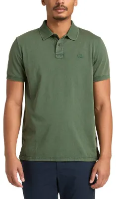 Image de TIMBERLAND - Polo pour homme, coupe classique, délavé, avec logo - Taille L