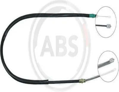 Produktbild von A.B.S. Handbremsseil Seilzug Feststellbremse für RENAULT LAGUNA I (B56, 556) K12296