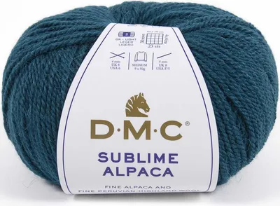 Obrázek produktu pro DMC Sublime Alpaca – vysoce kvalitní příze pro ruční práce, složená z 50 % z alpaky a z 50 % z horské vlny. (Barva 728)