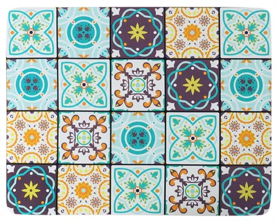 Image de Tapis anti-gouttes pour machines à café, 50 x 40 cm, séchage rapide, avec dessous antidérapant en caoutchouc, absorbant, bleu