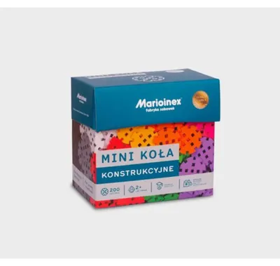 Obrázek produktu pro Stavební kolečka Marioinex Mini Waffle 200 ks