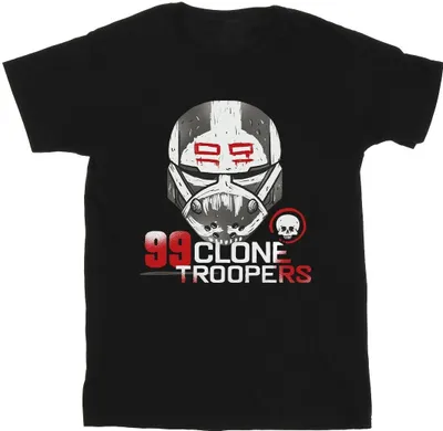 Produktbild von Star Wars - "The Bad Batch 99 Clone Troopers" T-Shirt für Herren BI44835 (L) (Schwarz)