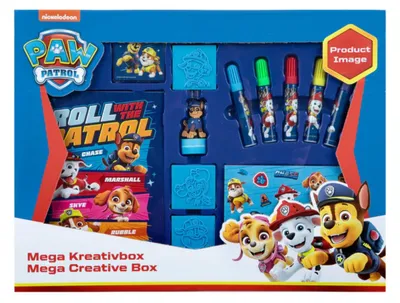 Produktbild von van der Meulen Paw Patrol Kreativset Bastelbox für Kinder