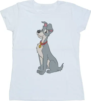 Produktbild von Disney - "Lady And The Tramp" T-Shirt für Damen BI16184 (M) (Weiß)