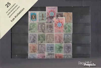 Produktbild von Briefmarken Irak 25 verschiedene Marken