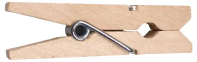 Produktbild von Wäscheklammern aus Holz, naturbelassen (3,5 cm) – 12 Stück