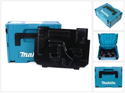Produktbild von Makita MAKPAC 2 Systemkoffer - mit Einlage für BHR / DHR 202