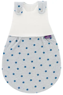 Produktbild von Träumeland Außenschlafsack LIEBMICH Größe 56/62 Sternentraum blau