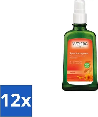 Produktbild von WELEDA - Massageöl Sport - Arnika - 100 ml - Vorteilspack - 12 Stücke