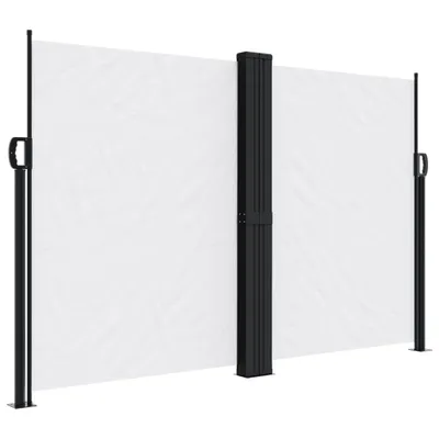 Produktbild von Seitenmarkise Ausziehbar Weiß 160x1200 cm
