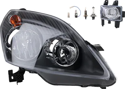 Immagine prodotto di Johns, Fari alogeni adatti per Opel Zafira B 07/05-01/08 H7 H1 R + fendinebbia+luce 1216670 1216572 93179911 93190409 6710040 6710054 1710367 1325