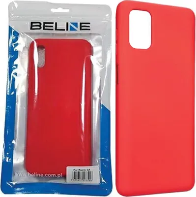 Produktbild von Beline Case Silikon Samsung M51 M515 rot/rot Schutzhülle