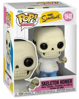 Zdjęcie produktu dla Figurka winylowa POP! Animation, "The Simpsons", Szkielet Homer, 9 cm