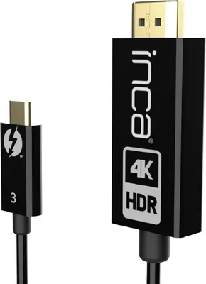 Immagine prodotto di INCA Adapter HDMI2.0->USB-C St/St 4K@ 60Hz 1.80m sw