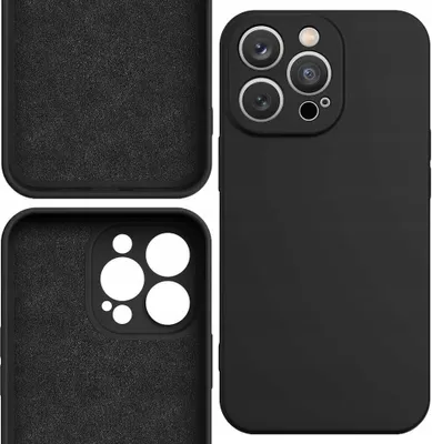 Produktbild von Silikonhülle Case Covers Rucksack für Iphone 14Plus Schwarz