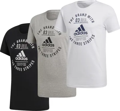 Produktbild von adidas Emblem T-Shirt Rot DI0284