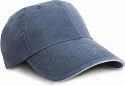 Immagine prodotto di Result Headwear RC054X | Washed Sandwich Peak Cap / Berretto / Cappello - Colore: Navy/Putty - Taglia: Unica