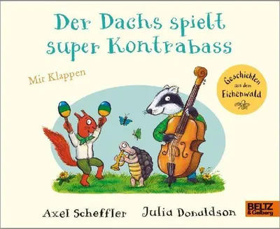 Produktbild von Der Dachs spielt super Kontrabass