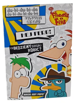 Zdjęcie produktu dla Phineas und Ferb Stickeralbum A5 für Kinder – Sammel- und Kreativalbum mit Aufklebern