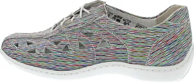 Zdjęcie produktu dla Waldläufer Henni 496003-299 Pro Aktiv - Buty damskie Wygodne sznurowane buty, wielokolorowe, skóra (ucho)