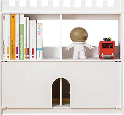 Produktbild von 360Home Kinderbuchregal Bücherregal Spielzeugregal Aufbewahrungsschrank Mittel: 80*25.5*75cm