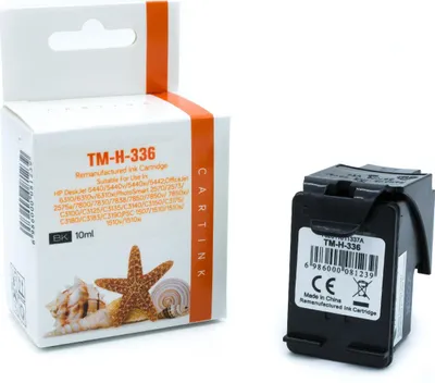 Produktbild von black Tinte 4.1-C9362BK kompatibel mit HP C9362EE [ 336 ]