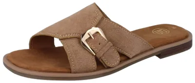 Produktbild von BAGATT Damen Pantolette braun Veloursleder - Größe: 41