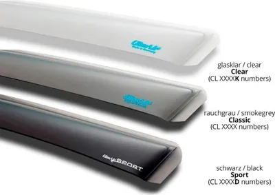Productafbeelding van ClimAir winddeflector, spatborden voor, voor Dacia Duster II