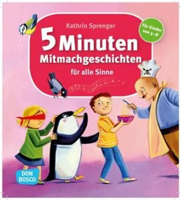 Produktbild von 5-Minuten-Mitmachgeschichten für alle Sinne