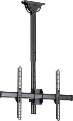 Produktbild von StarTech.com Flachbildfernseher Deckenhalterung - Vollbeweglich - Heavy Duty Stahl - Decken TV VESA Halterung für 32 bis 75 Zoll - Halterung - für Flachbildschirm - stabiler Stahl - Schwarz - Bildschirmgröße: 94-190.5 cm (37"-75")