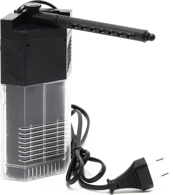 Produktbild von SunSun JP-093 Innenfilter Aquarium mit Pumpe 450 l/h 5W Eckfilter M für kleines Aquarium bis 60 L