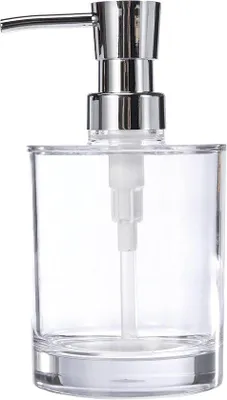 Image de Distributeur de savon transparent en acrylique, 8 cm