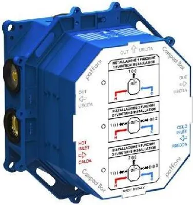Obrázok produktu pre Paffoni Compact Box - Základné teleso na batérie pod omietku CPBOX001