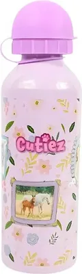 Zdjęcie produktu dla Dziecięca metalowa butelka CUTIEZ 500 ml różowa