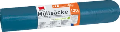 Produktbild von Quickpack Müllsackrolle starke Müllsäcke für den Alltag 10x120L