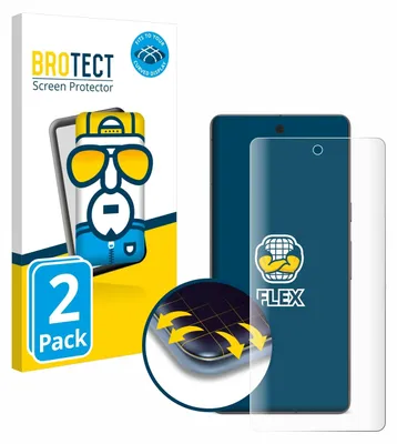 Product packaging for screen protectors, showing a cartoon character and the product itself.