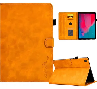 Immagine prodotto di Custodia protettiva in  (PU) arancione per tablet Lenovo Tab M10 HD 2ª generazione, modelli TB-X306F e TB-X306X