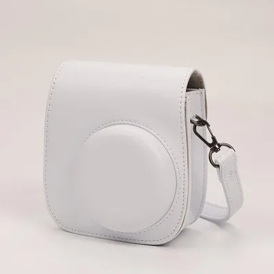Obrázek produktu pro Ramenný popruh pro Instax Mini, nastavitelný, bílý, pro malé fotoaparáty.