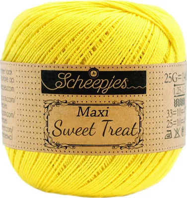 Produktbild von Scheepjes Maxi Sweet Treat 25g (280) Lemon