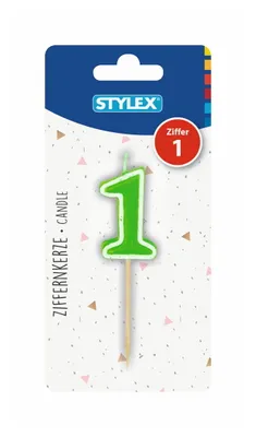 Produktbild von Stylex 10761, Kerzen, Mehrfarbig, 1 Stück(e)
