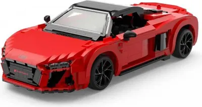 Produktbild von Rastar Audi R8 Spyder 1:14 Auto Rot  Rot One Size