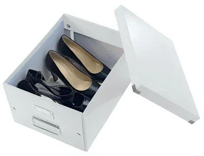 Produktbild von Leitz Click&Store, 900 g, 281 x 369 x 200 mm, 265 x 335 x 188 mm, A4, Weiß