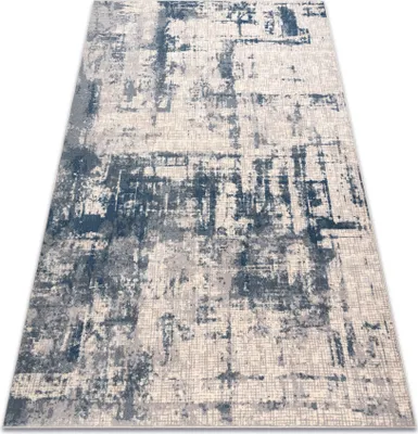Produktbild von Teppich Wolle NAIN Abstraktion, vintage, 7005/51655 beige / blau beige 240x340 cm