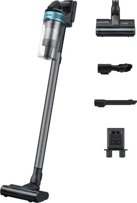 Zdjęcie produktu dla SAMSUNG Jet 75E Turbo Stabstaubsauger 200 AW 60 Min. 0,8 l Grau/Blau