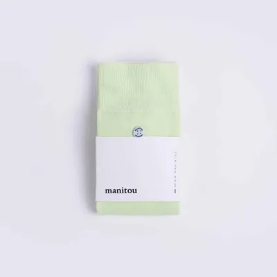 Produktbild von Uni Baumwollsocken hellgrün – Green Day – 41-46