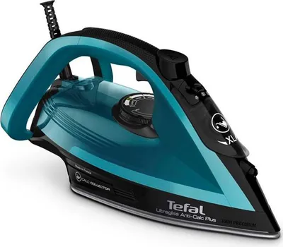 Obrázek produktu pro Tefal Ultragliss Anti-Calc Plus FV6832, Napařovací žehlička, 2 m, 260 g/min, Modrá, 50 g/min, 0,27 l