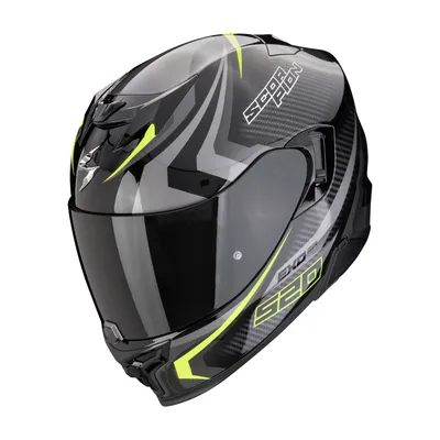 Zdjęcie produktu dla Kask Scorpion Exo-520 Evo Air Terra, żółty/czarny/srebrny, 2XL (63/64)