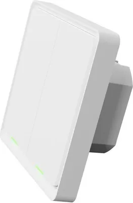 Immagine prodotto di Interruttore doppio Wi-Fi per la casa intelligente, per due dispositivi e controllo tramite app