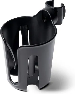 Produktbild von Schwarzer Becherhalter für Kinderwagen, praktisch