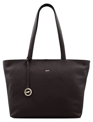 Produktbild von Umhängetasche HANNA Shopper braun Damen - Leder